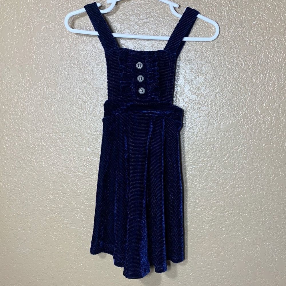 ‎Heart & Arrow toddler girl blue dress